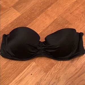 Strapless bathing suit top